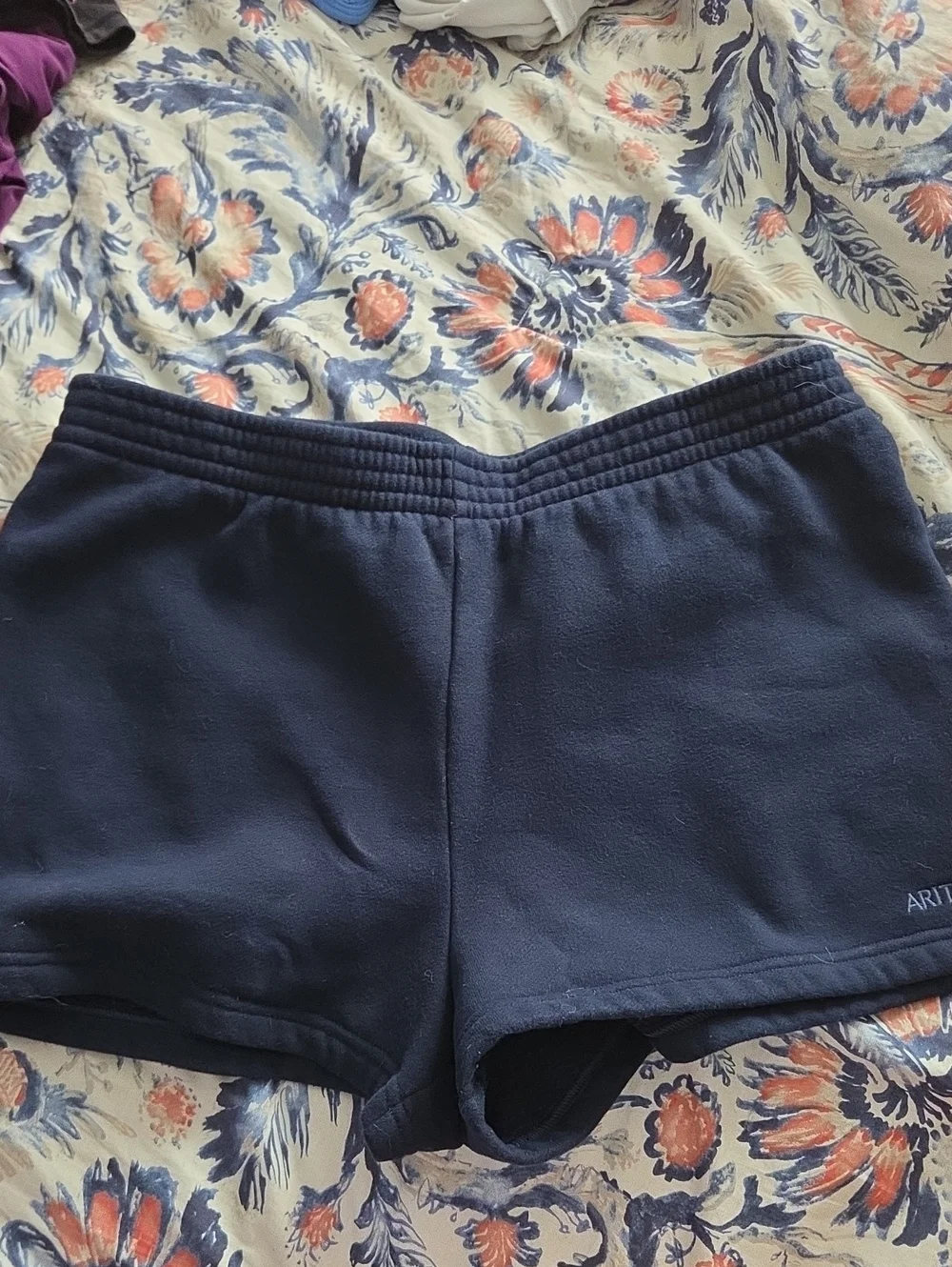 Aritzia Perfect Fit Sweat Fleece Shorts L